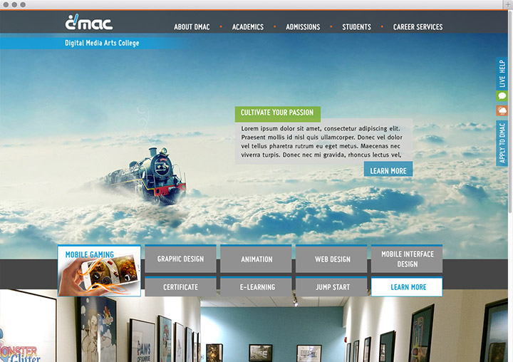 DMAC home page