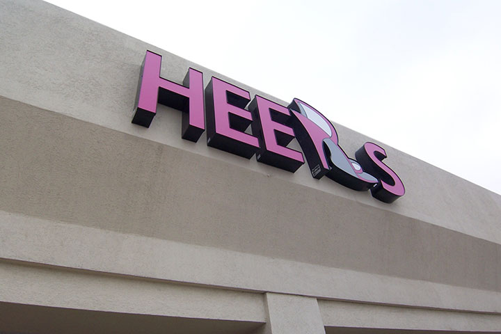 Heels marquee