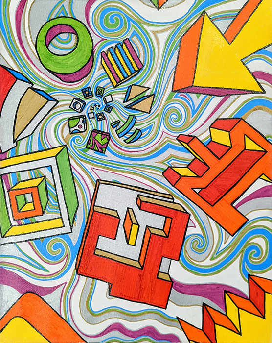 Abstract painting