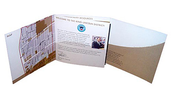 King Lincoln District promotional brochure